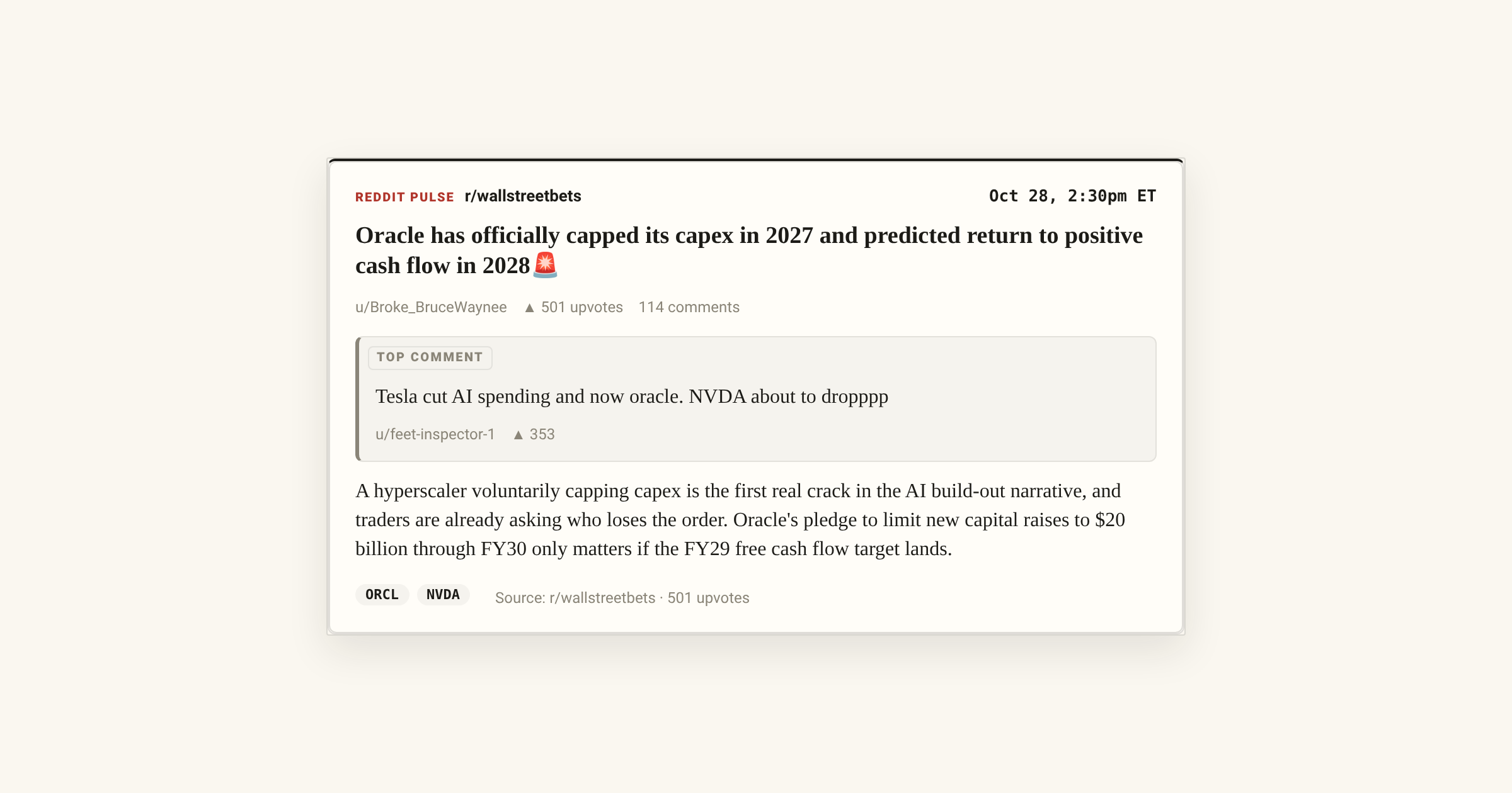 Oracle caps capex and targets $30B free cash flow by FY29 | 24/7 Wall St.
