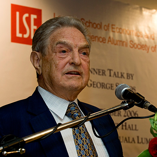 George Soros talk in Malaysia