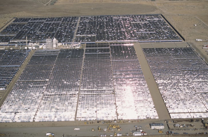 Solar Farm Desert