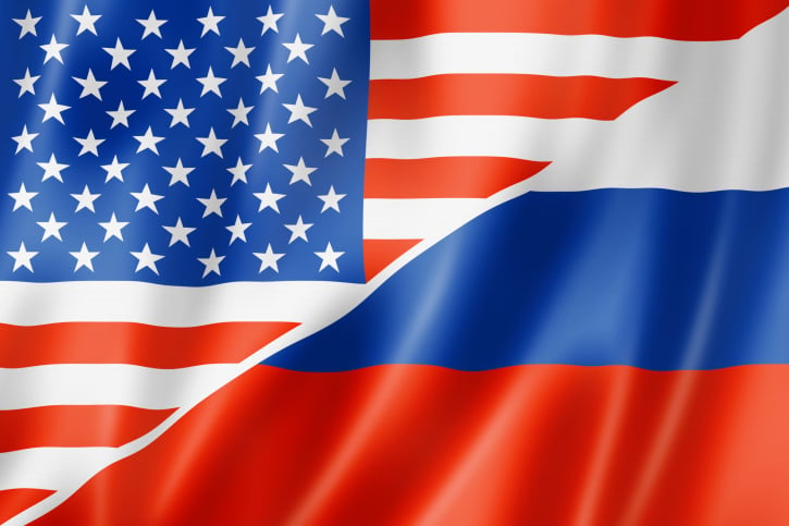 US-Russia Flag