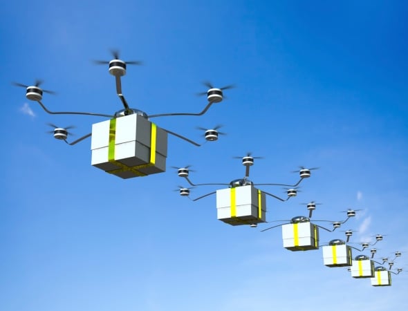 package delivery drones