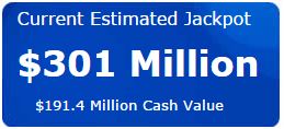 $301 Million Powerball - 9-30-2015