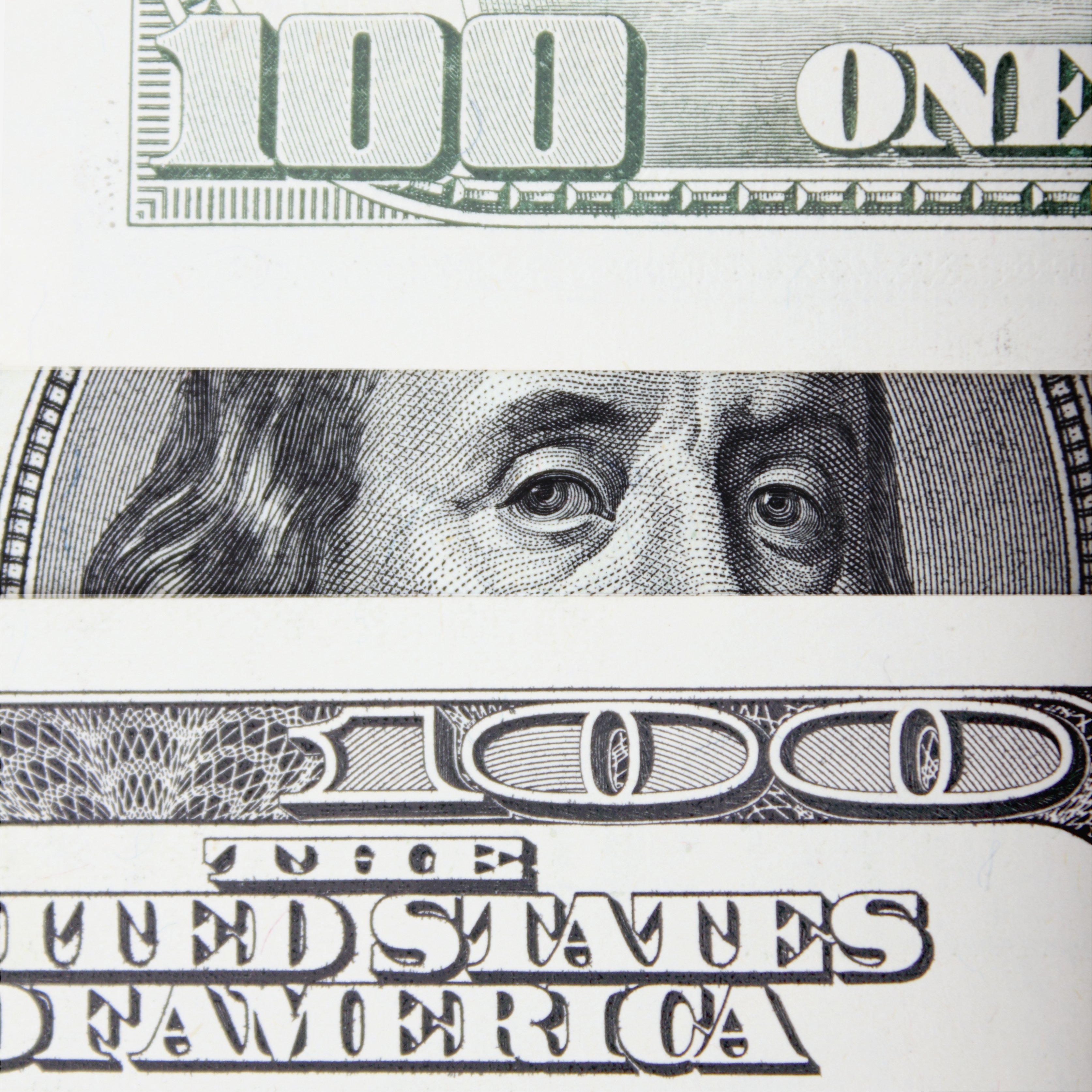 Background of money (close up of dollar bill)