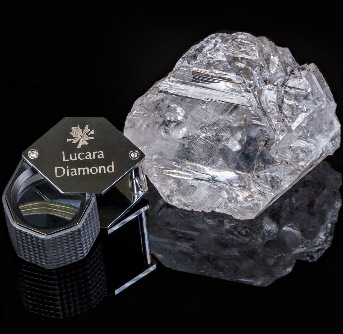 Stunning View of the Second Largest Diamond Ever Found at 1,111 Carats