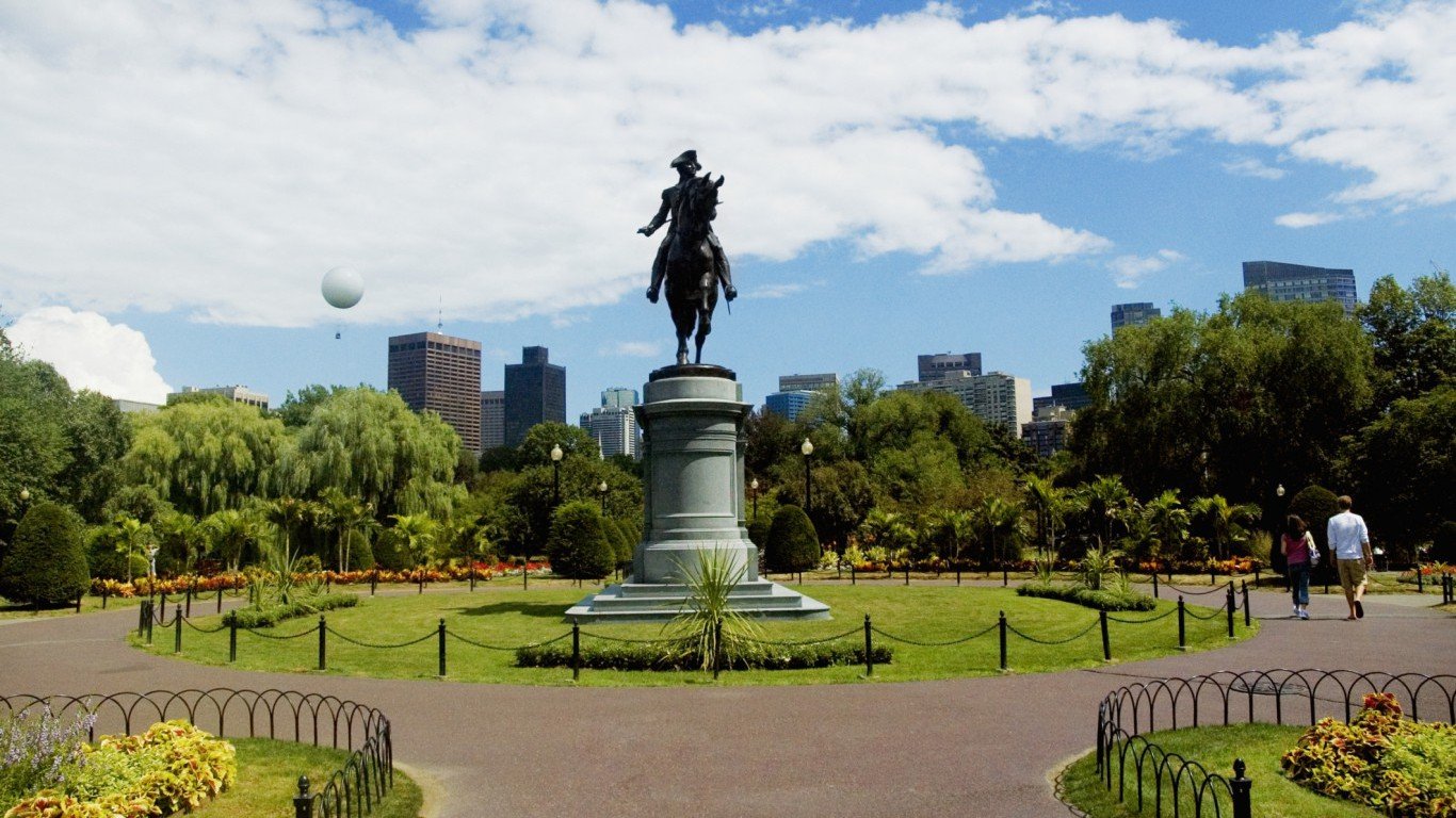 George Washington Statue, Boston, Massachusetts