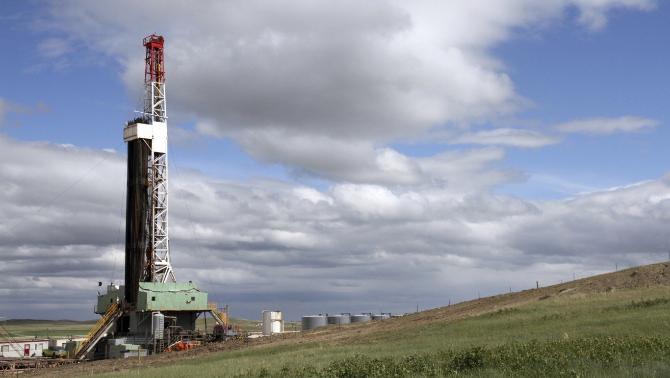 North Dakota, Oil Rig