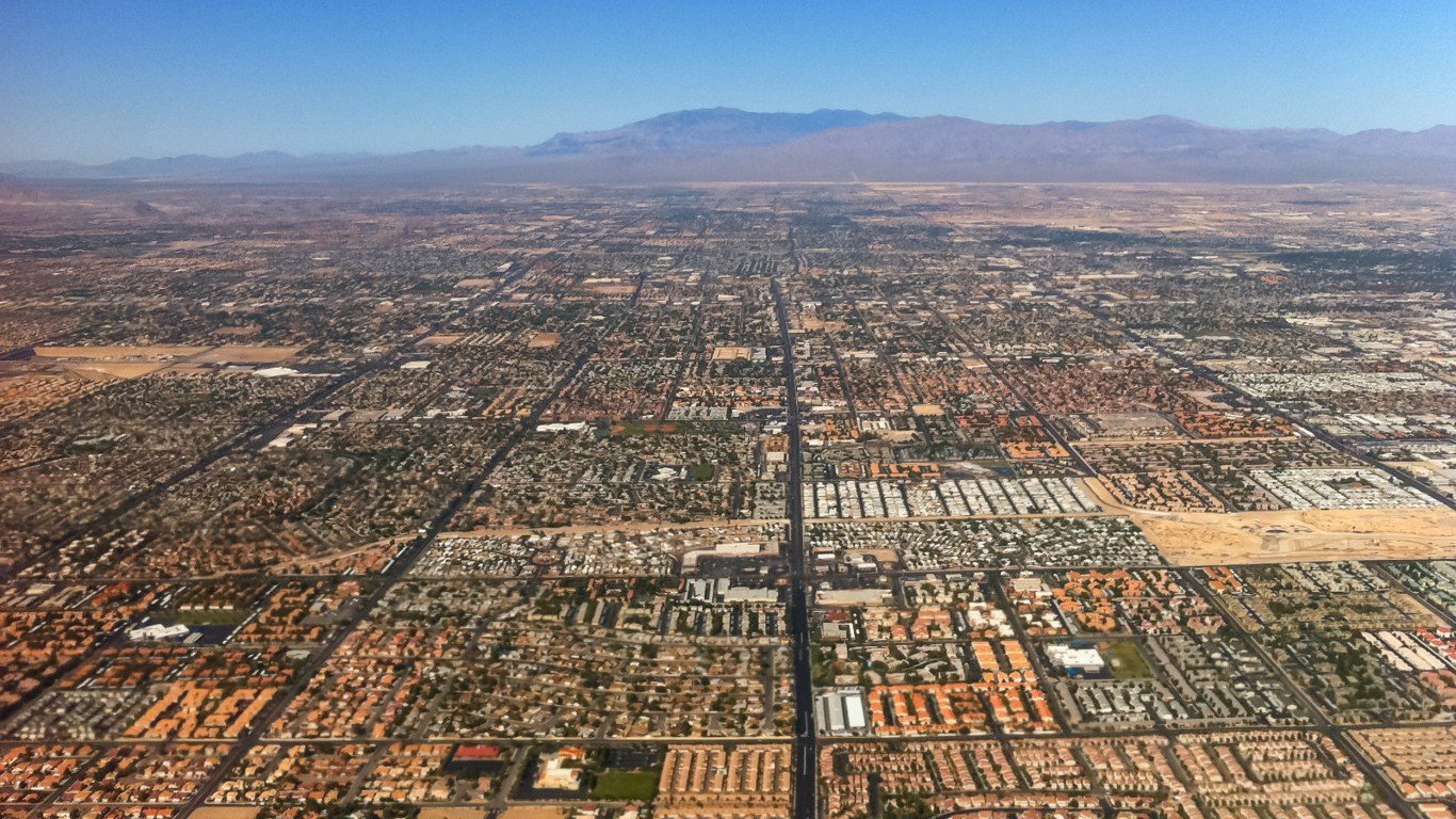Las Vegas, Nevada (aerial)