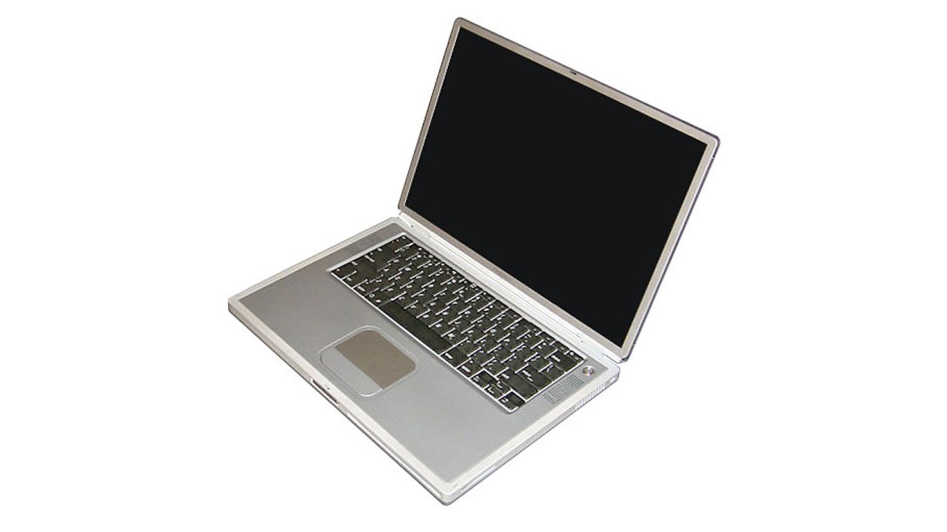 Apple Titanium Powerbook G4, 2001