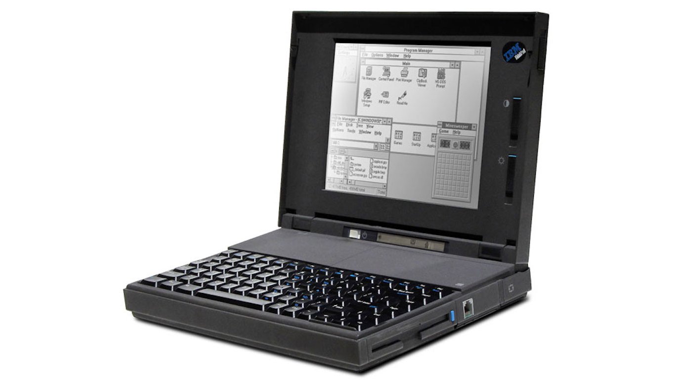 IBM Thinkpad Notebook, 1992