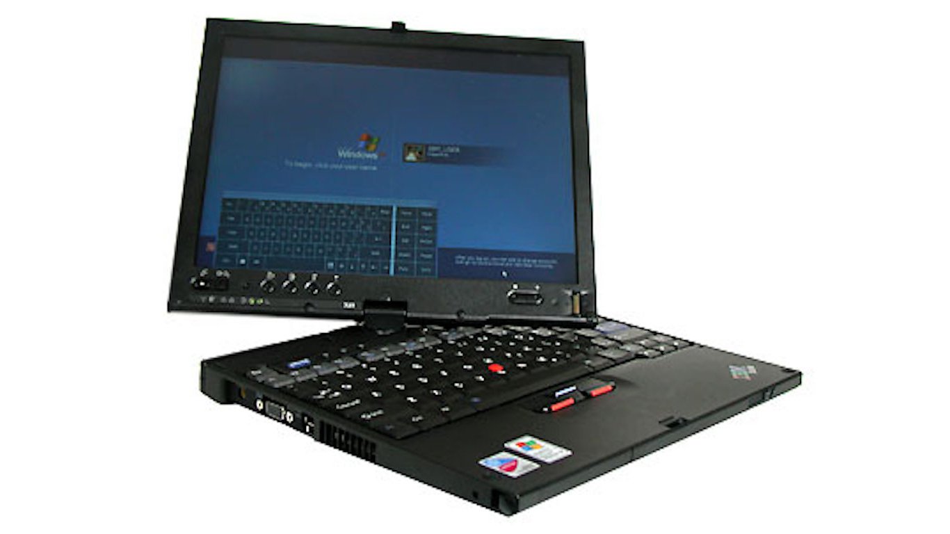 Lenovo ThinkPad X41, 2005