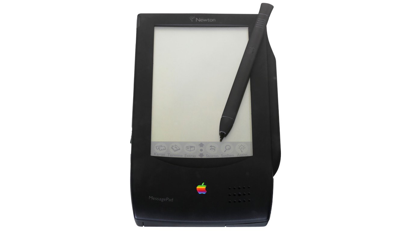 The Newton MessagePad, 1993