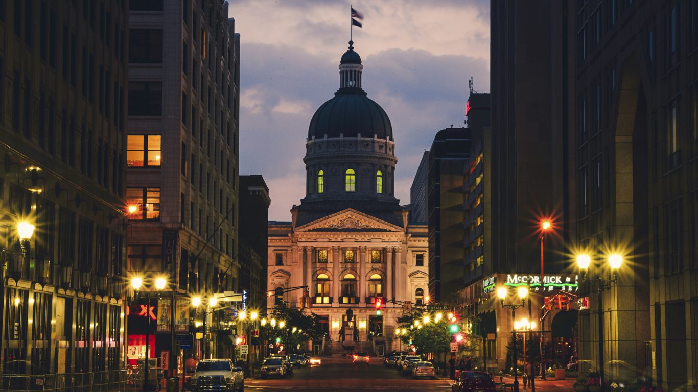 Indianapolis, Indiana capital building