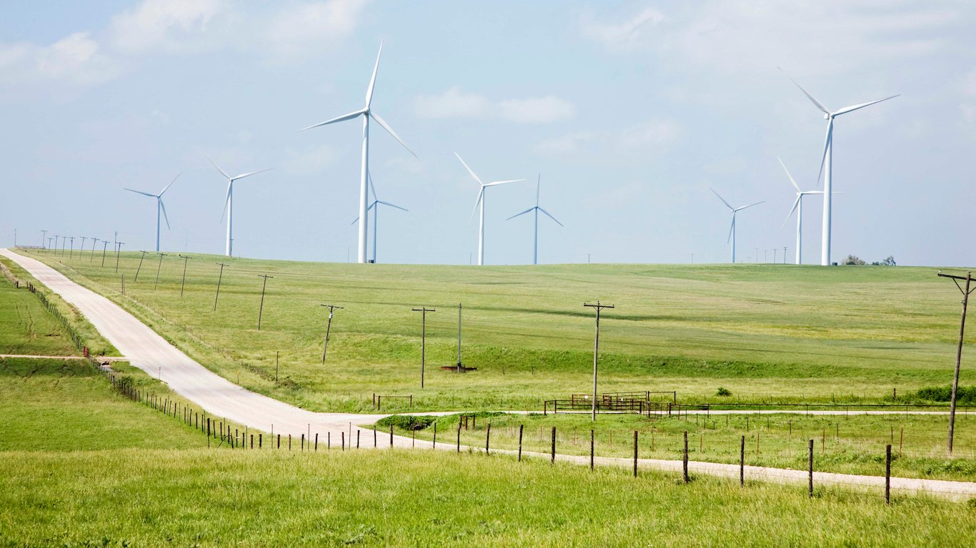 Wind farm, Kansas
