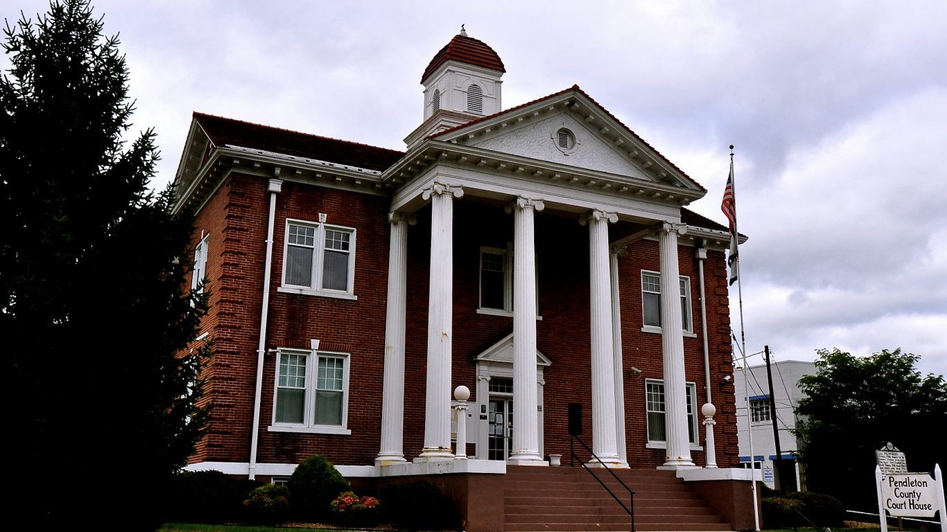 Pendleton County Courthouse, West Virginia by Skye Marthaler