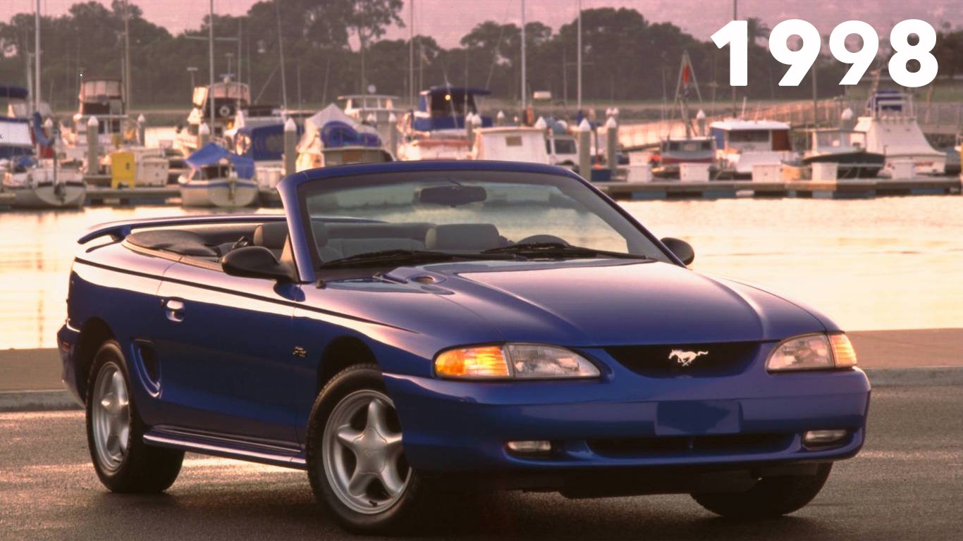 1998 Mustang GT 3/4 Front