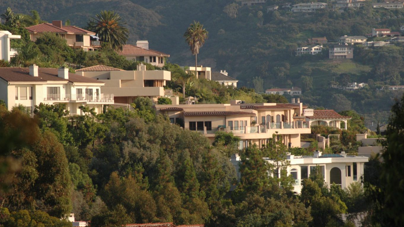 San Diego, California La Jolla Hillside Homes