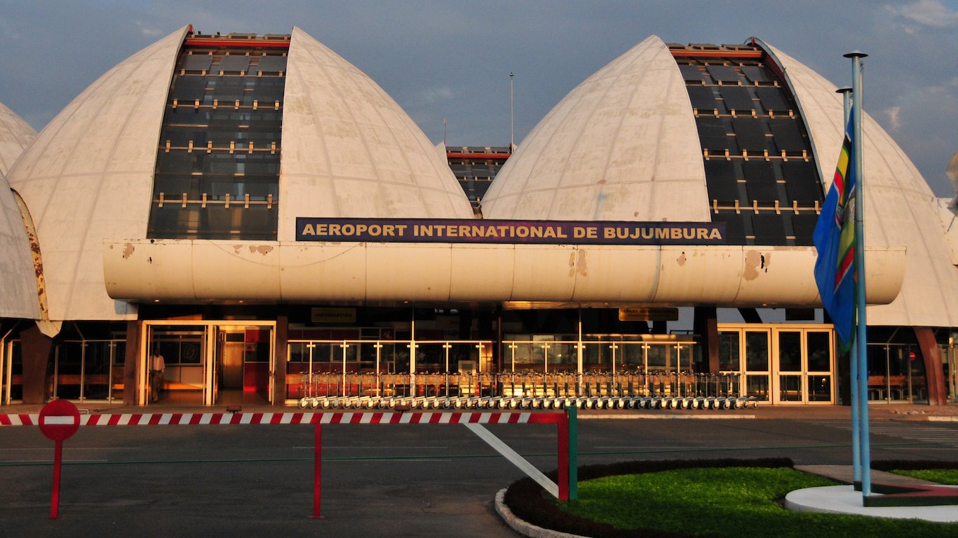 Bujumbura International Airport, main terminal Burundi