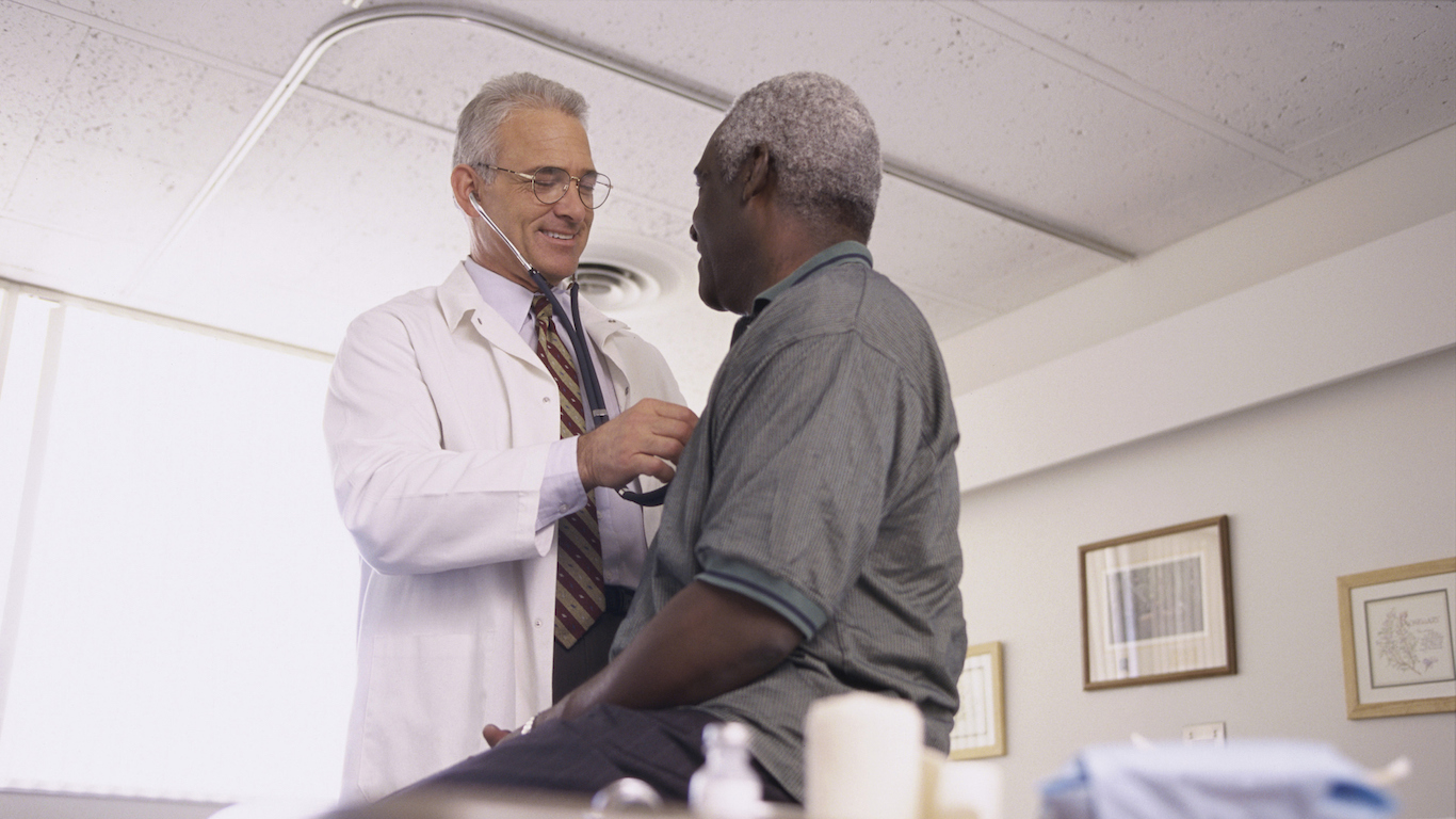Male Doctor and Patient, Ambulatory health care services