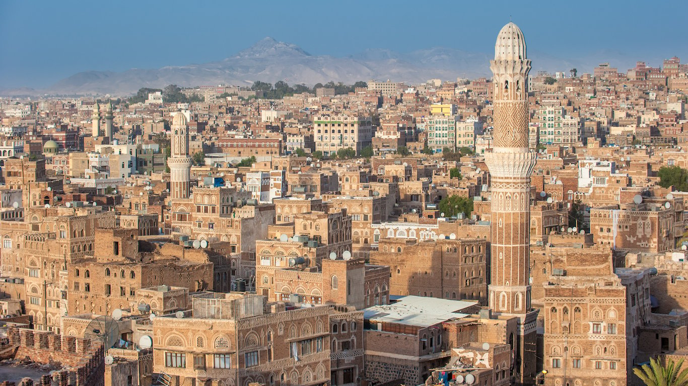 Panorama of Sanaa, Yemen