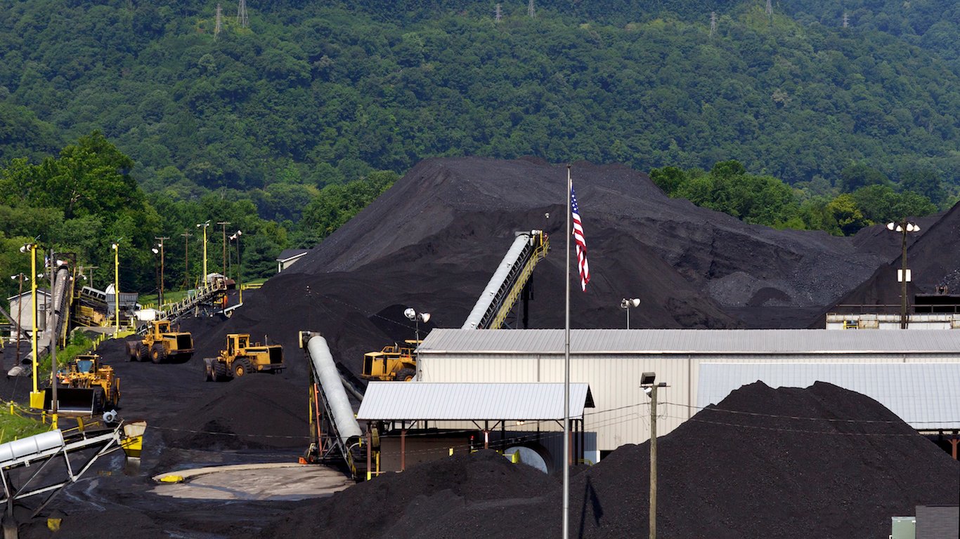 West Virginia Coal Company Terminal, Mining
