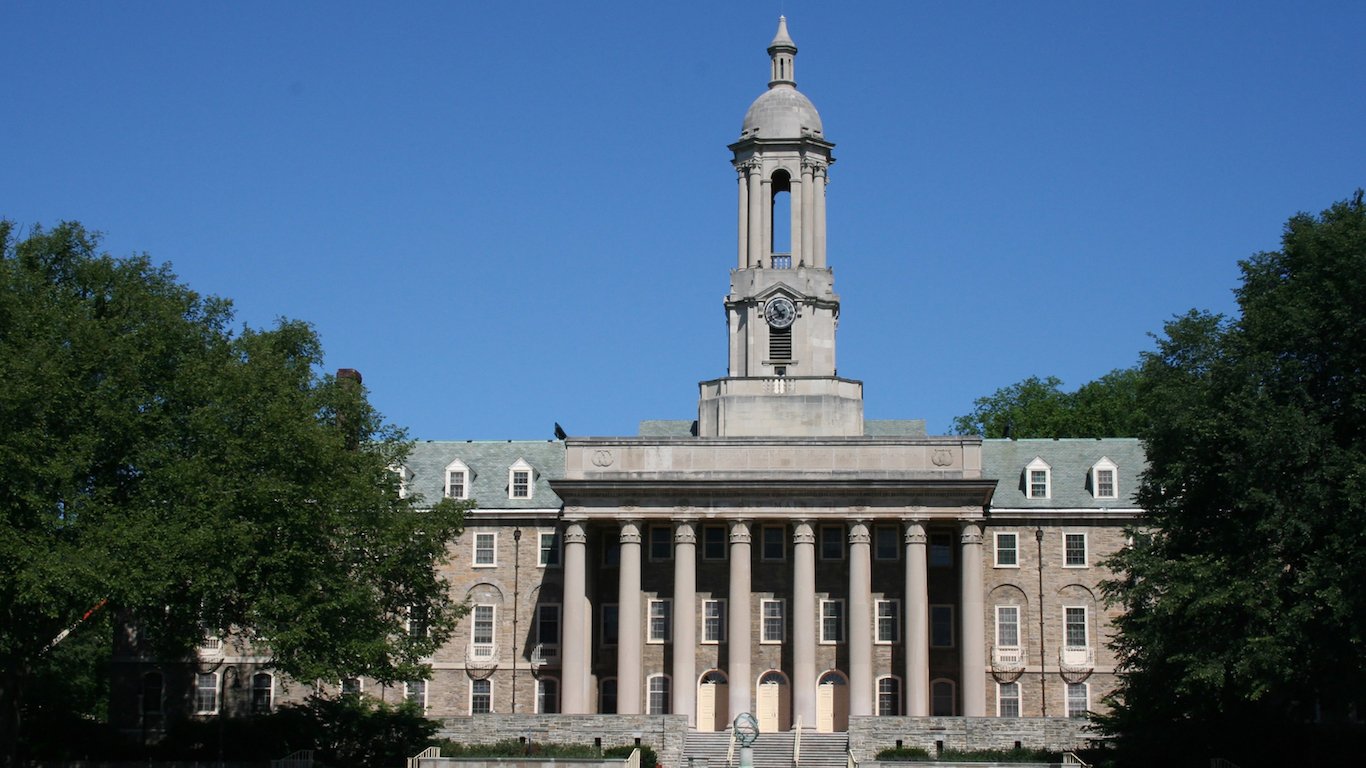 Penn State University, Old Main, State College, Pennsylvania