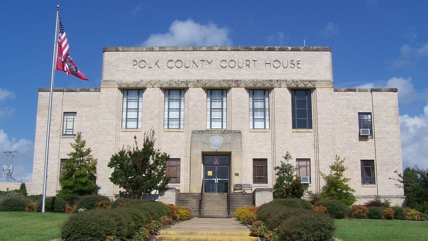 Polk Co. Courthouse by Lauren Shufelberger