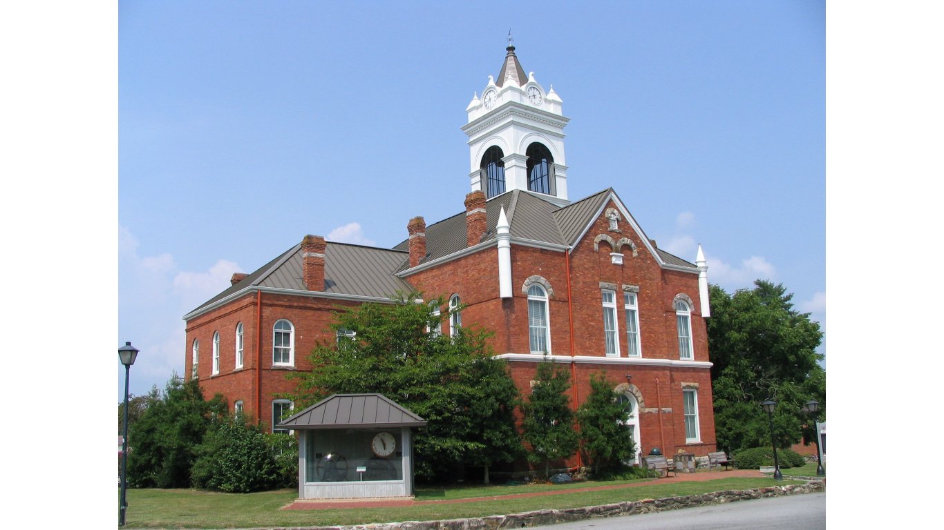 Union County Georgia Courthouse by John Trainor