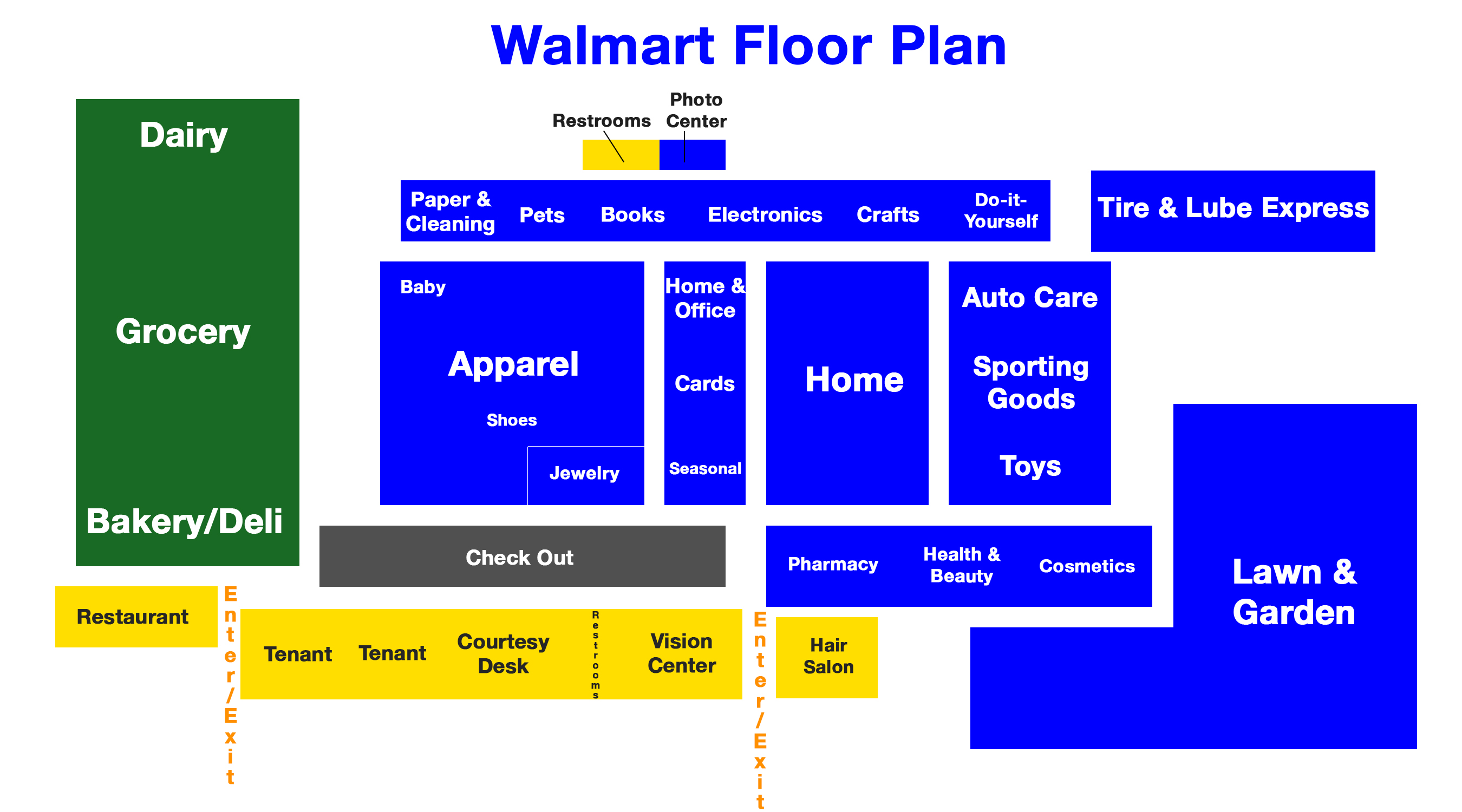 Updated Walmart Floor Plan 