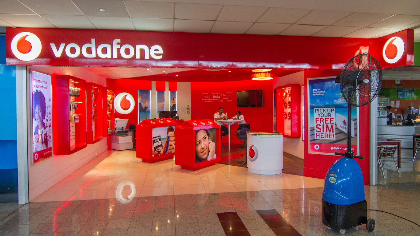 Emirates Telecommunications Lifts Vodafone Stake to 10%  24