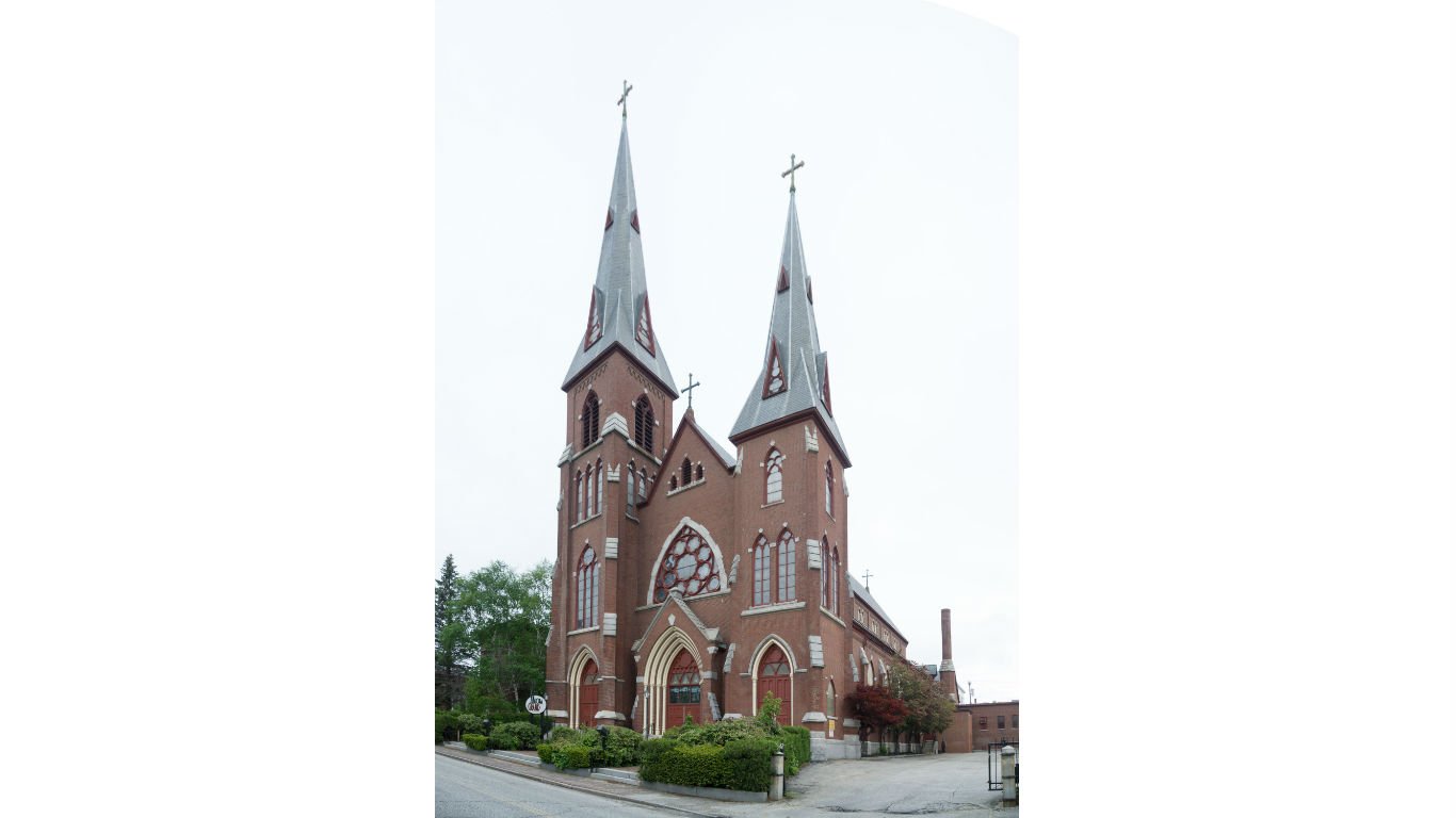 St. Patricks Church, now Agora Grand Event Center, Lewiston, Maine by Kenneth C. Zirkel