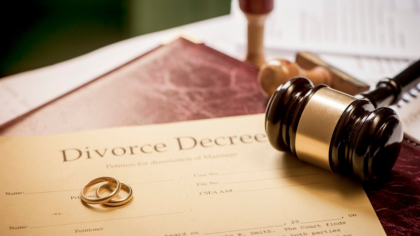 This Is How Much It Costs To Get Divorced In Every State 247 Wall St