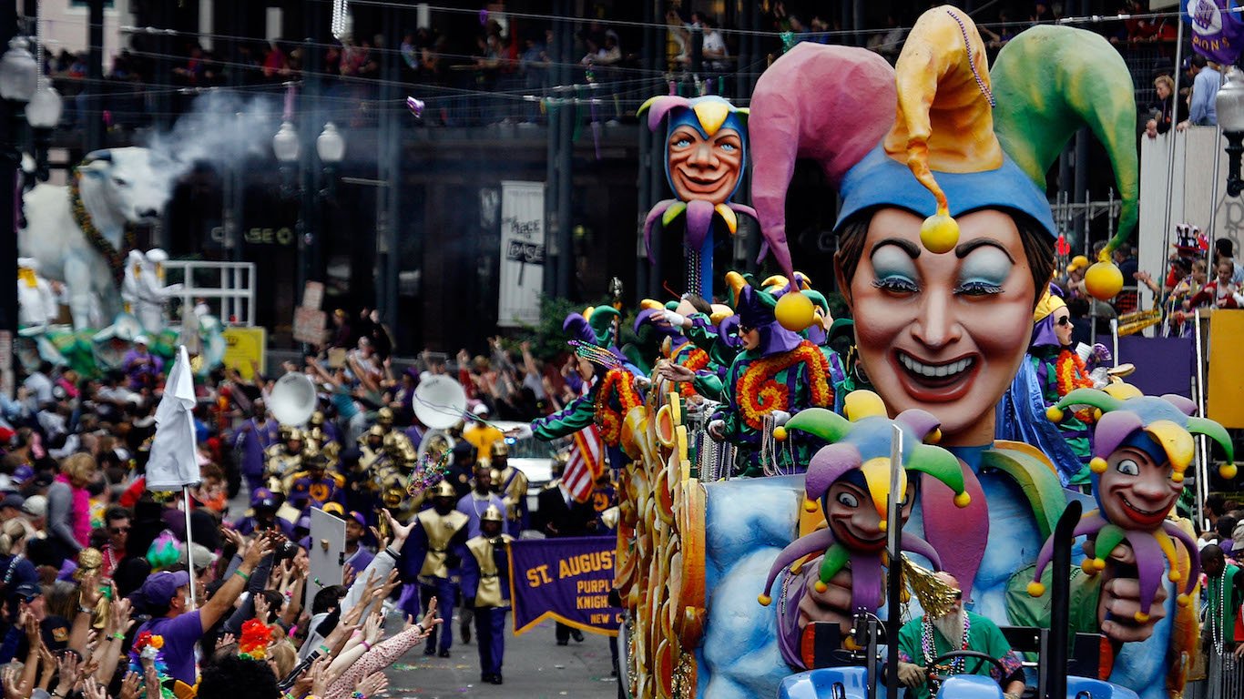 The Most Popular Carnivals in the World - 24/7 Wall St.