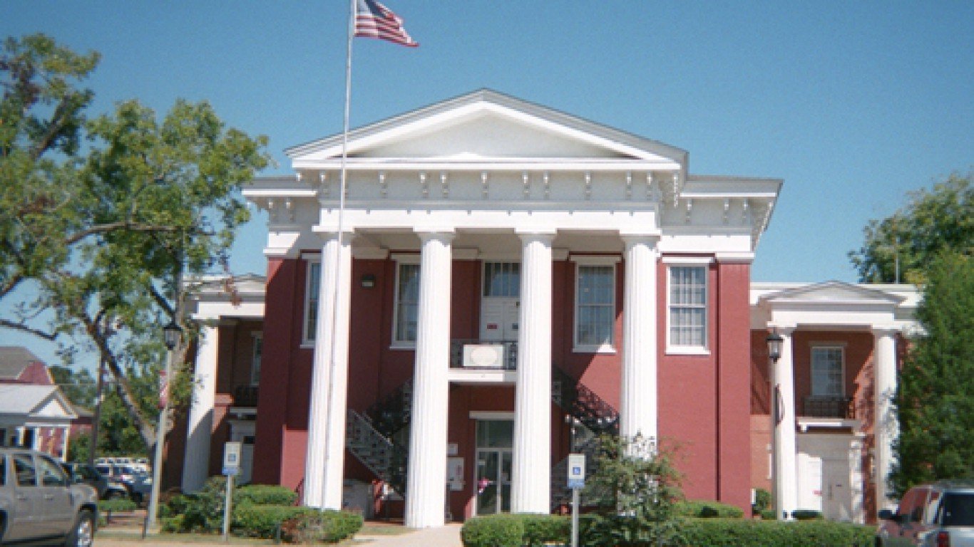 Wilcox County Courthouse by Calvin Beale (1923u20132008)