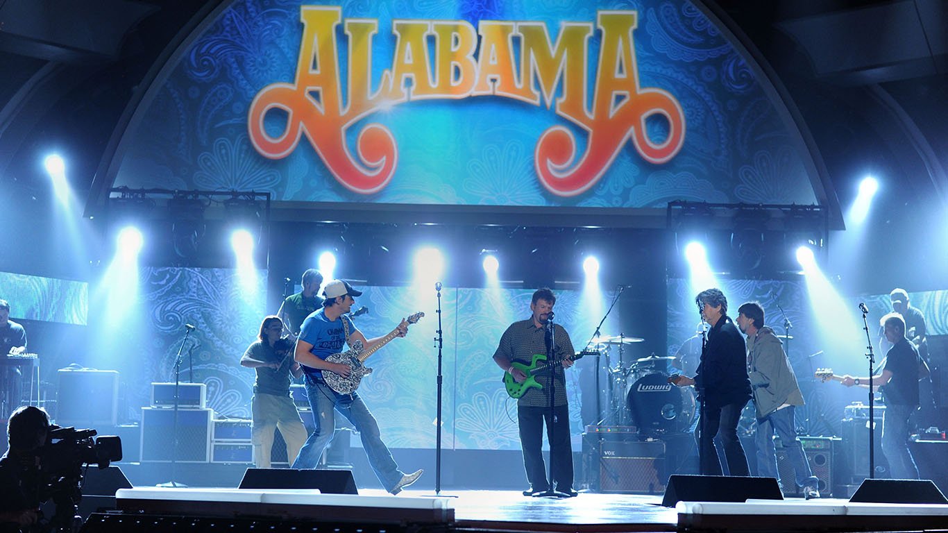 Alabama on stage
