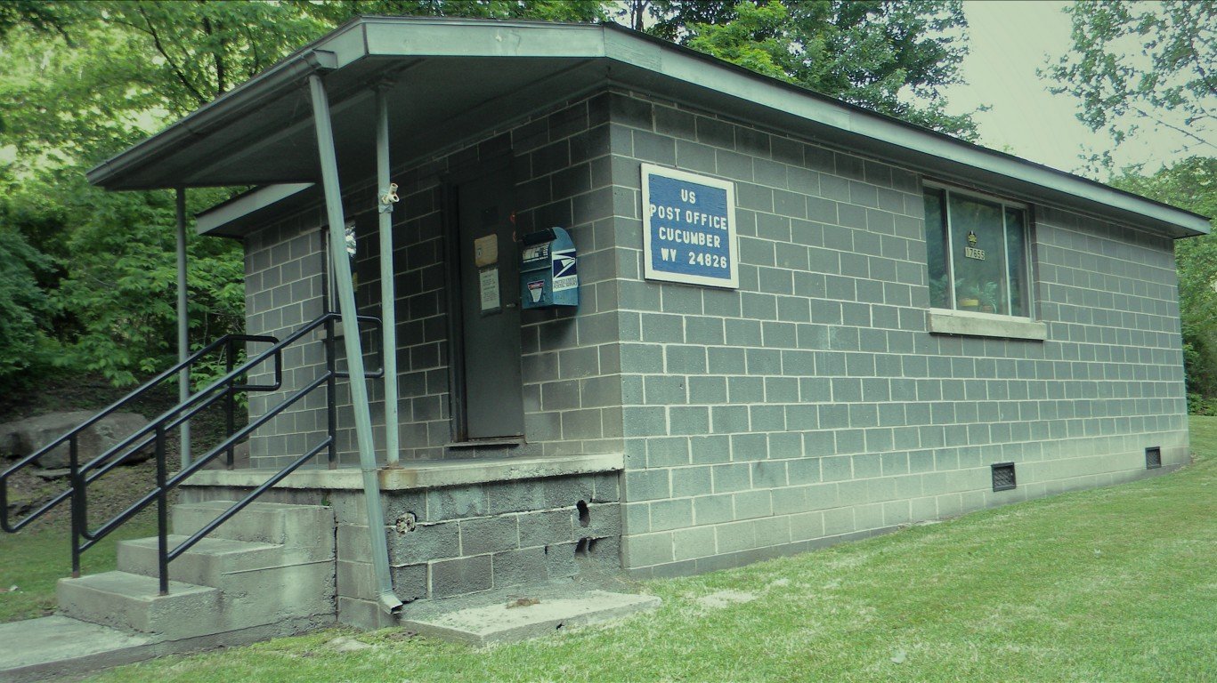 Cucumber WV post office by Coal town guy