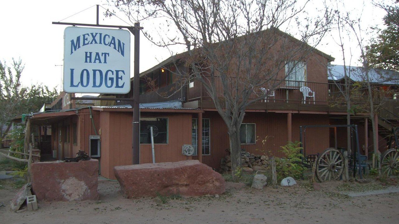 Mexican Hat Lodge by Tony Peters