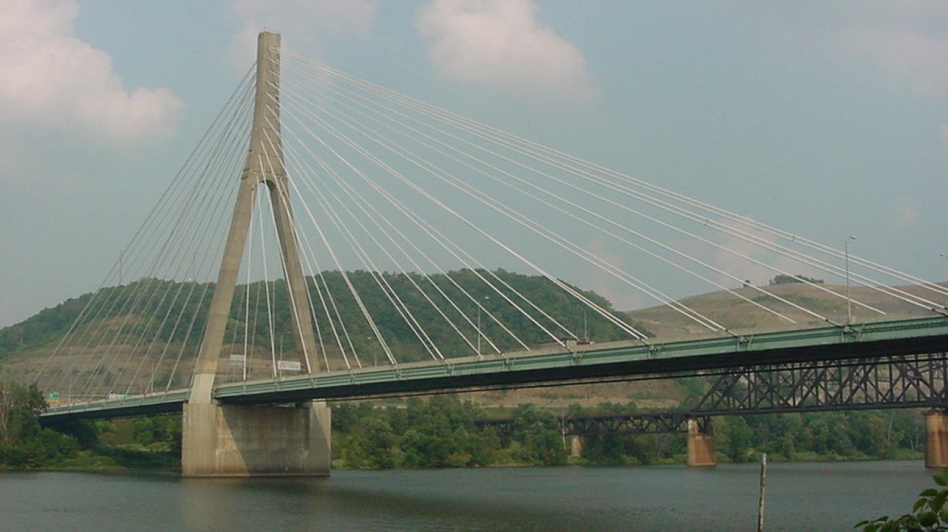 Weirton-Steubenville Bridge pic 1 by Jimkolmus
