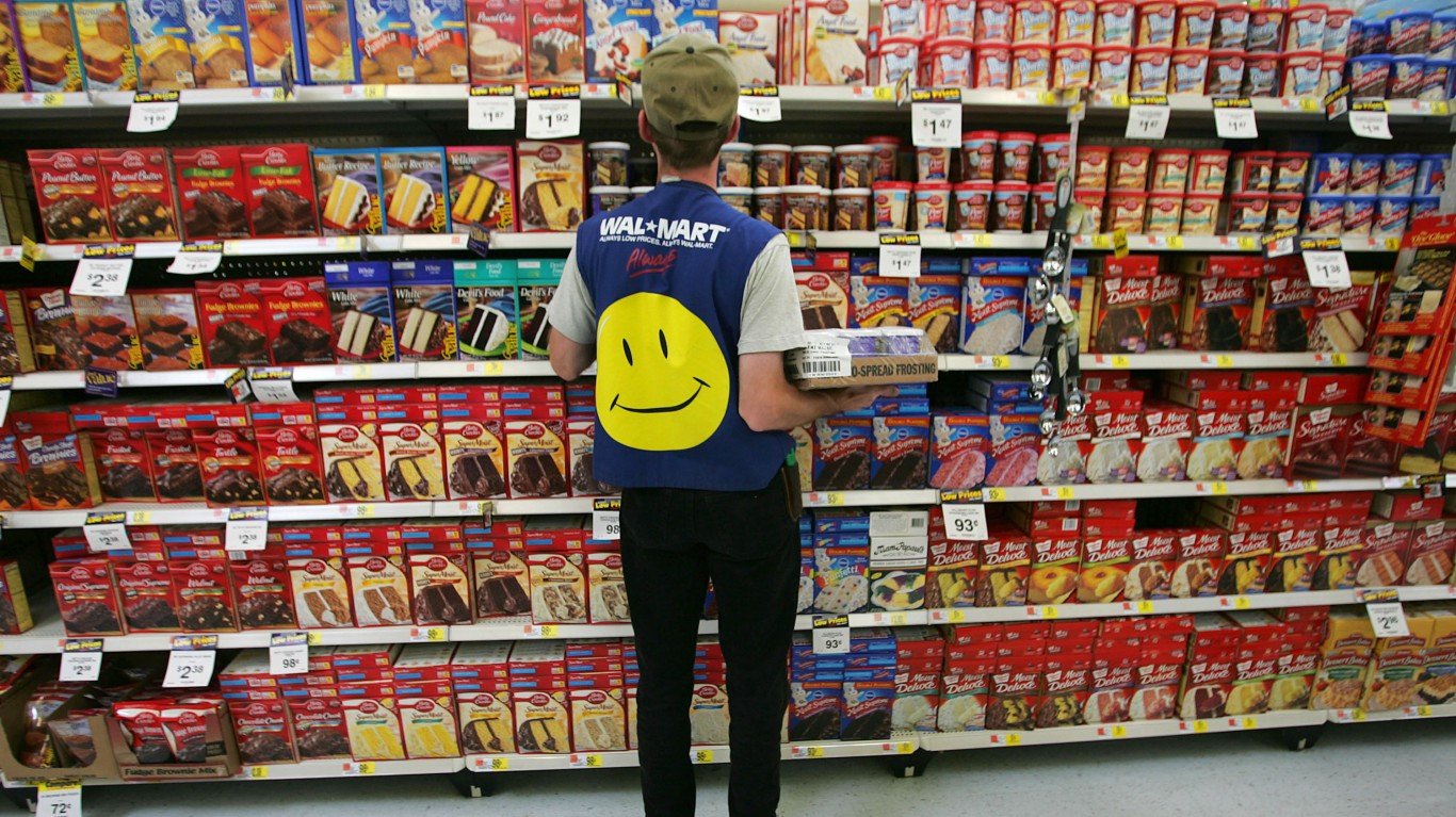 Walmart worker