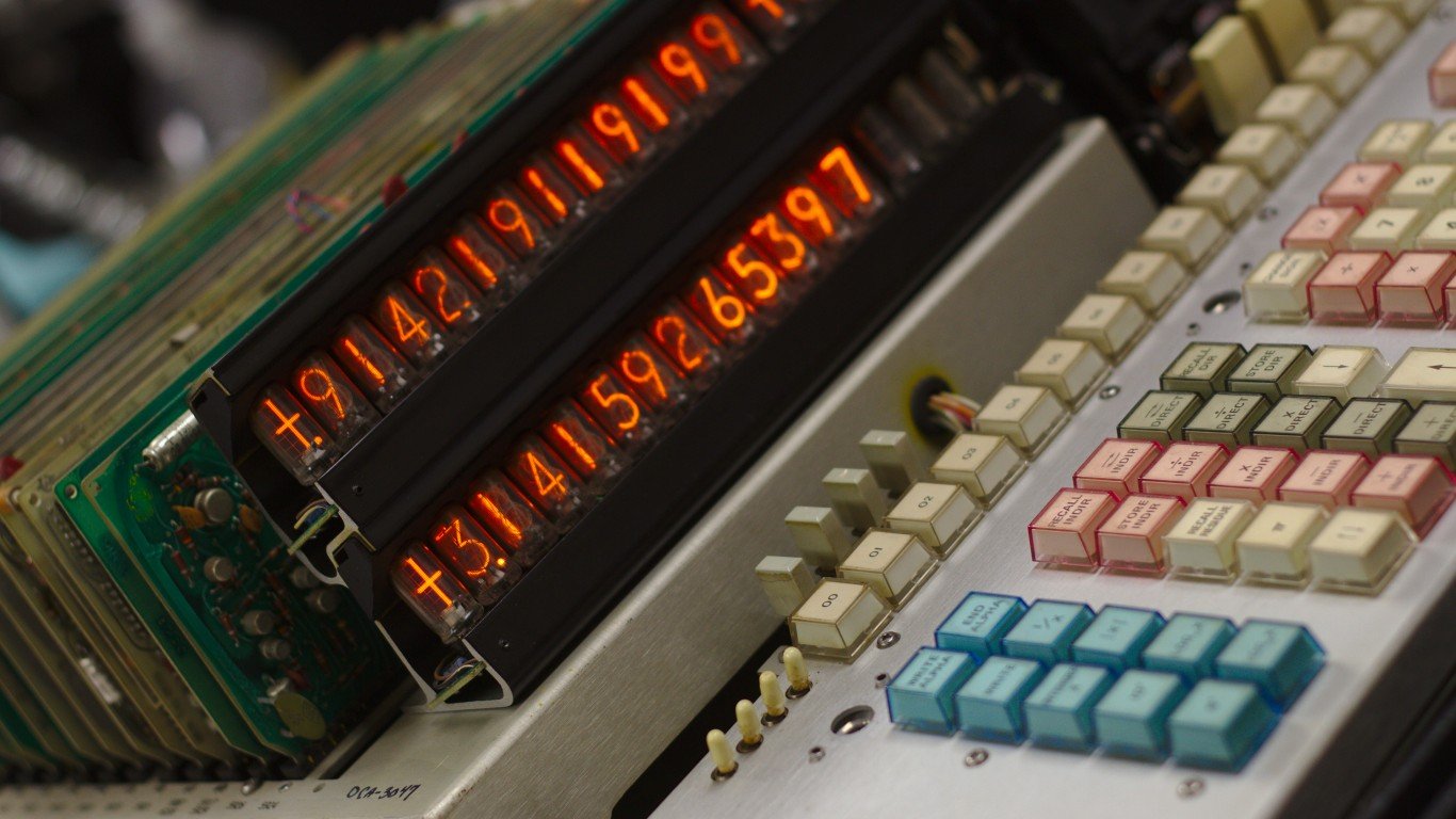 Wang 700 Advanced Programmable Calculator by Dennis van Zuijlekom