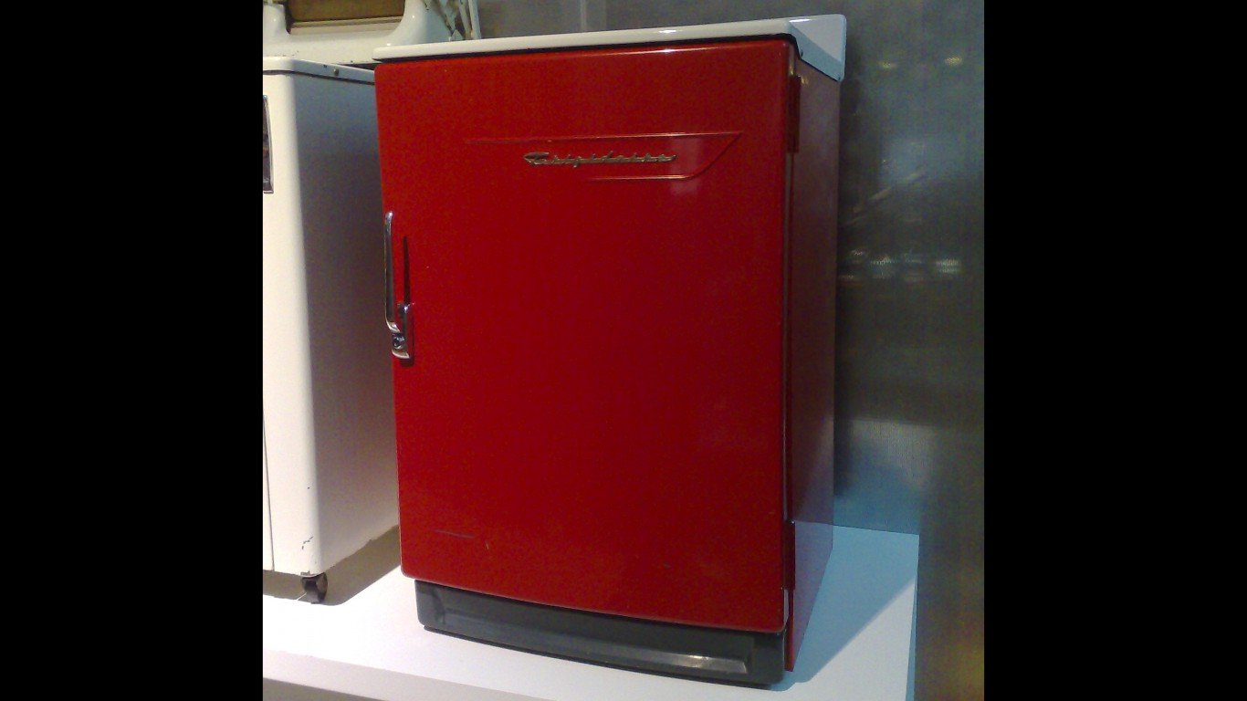 Frigidaire electric refrigerator by Frankie Roberto