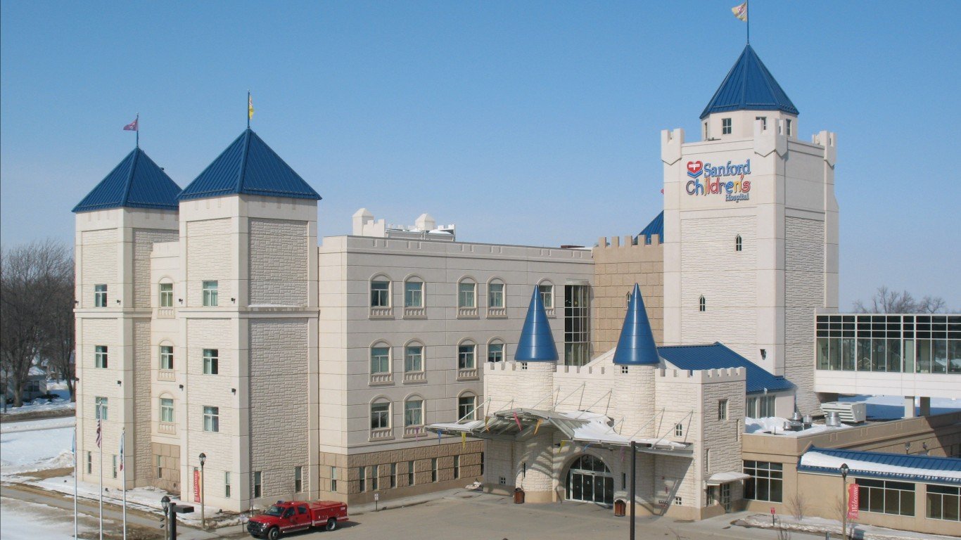 Sanford Childrens Hospital  by https://commons.wikimedia.org/wiki/User:Sdgjake