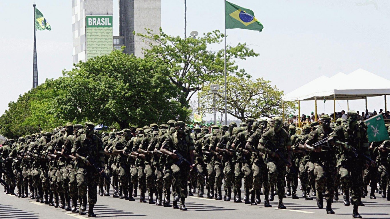Brazilian Army Parade by Victor Soares/ABr