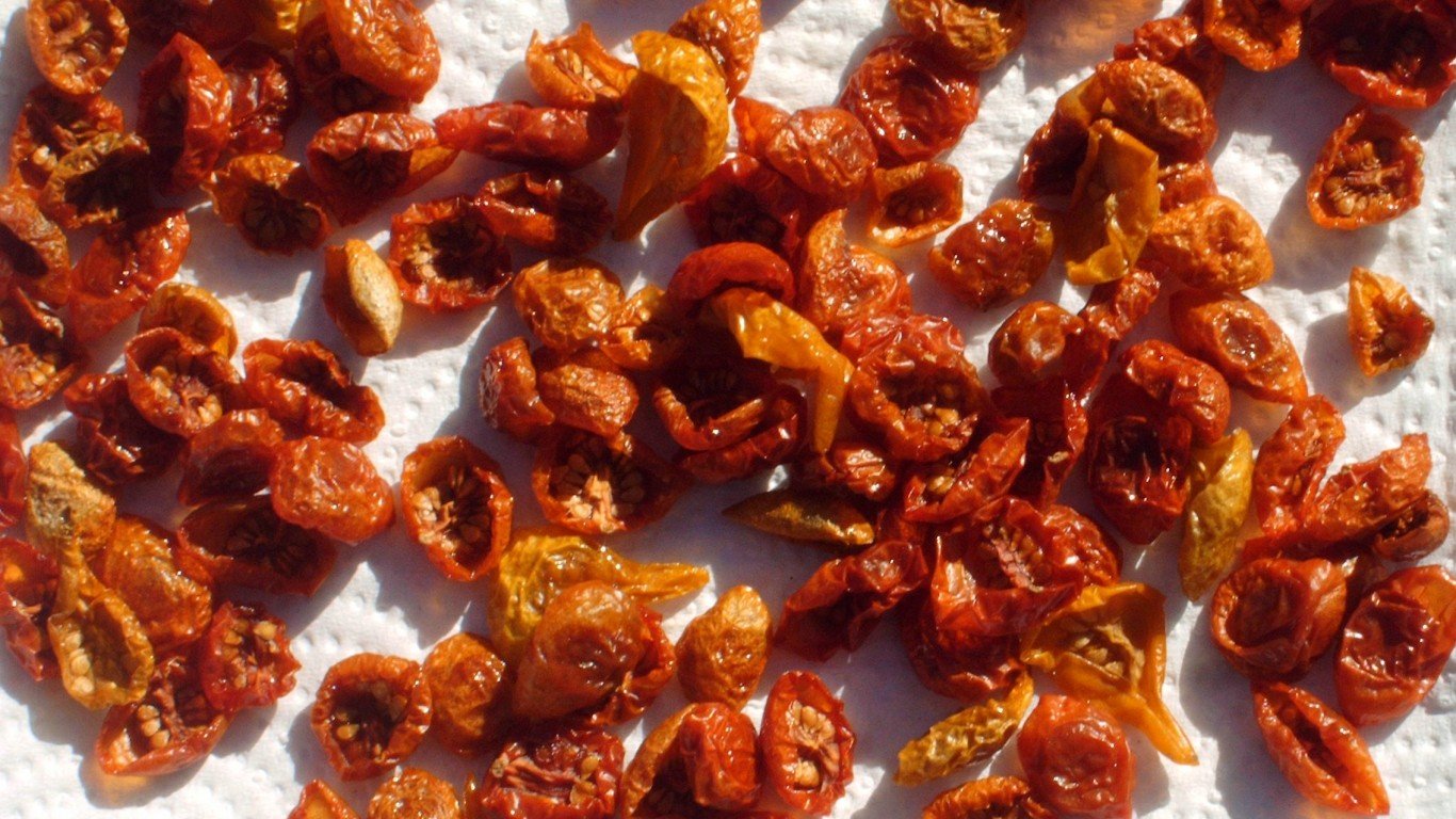 Sun-dried tomatoes by Andrew Deacon