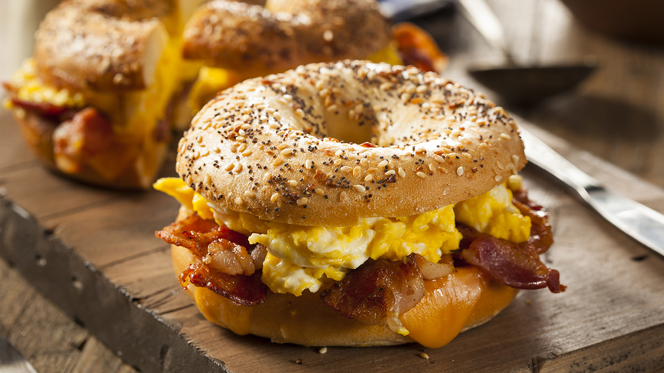 The Best Breakfast Sandwich In Every State 24 7 Wall St,How To Make A Latte At Home