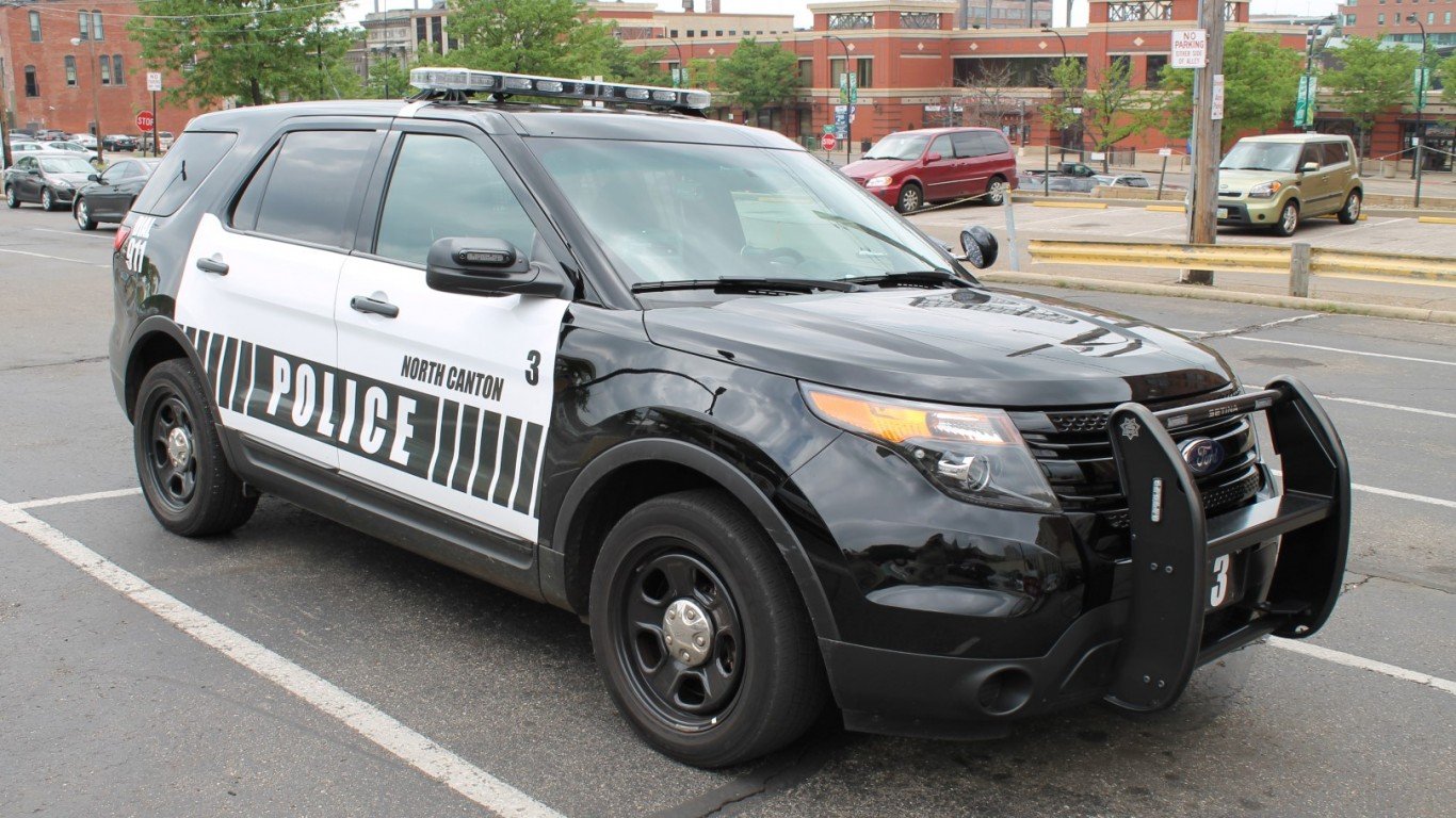 North Canton Ohio Police Ford Explorer by Raymond Wambsgans