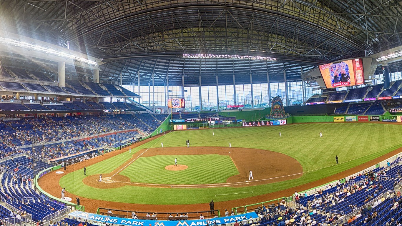 Marlins Park (HDR Pano) by Eric Kilby