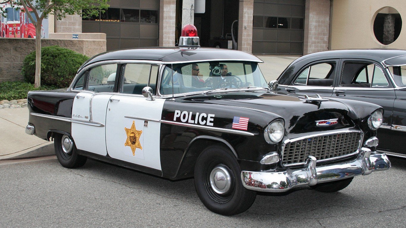 1955 Chevrolet Bel Air Police ... by Rex Gray