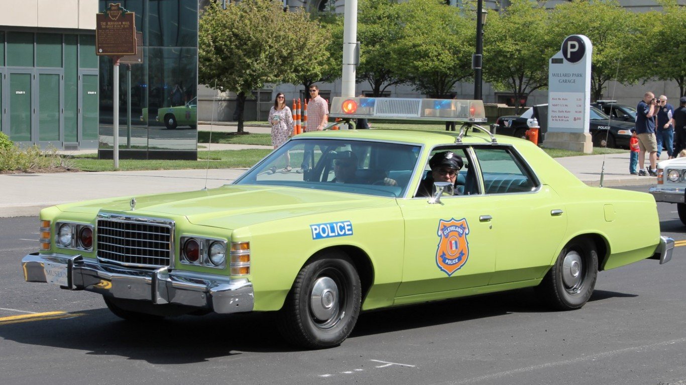 Cleveland Ohio Police Ford LTD by Raymond Wambsgans