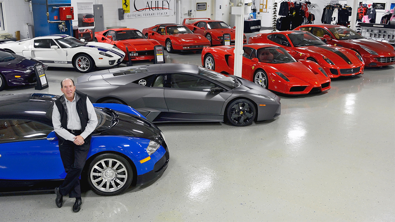 Inside the world's greatest car collection - meet the racing fan with TWO  £58million Ferraris