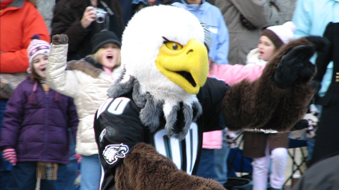 Philadelphia Eagles mascot, Sw... by chrisinphilly5448